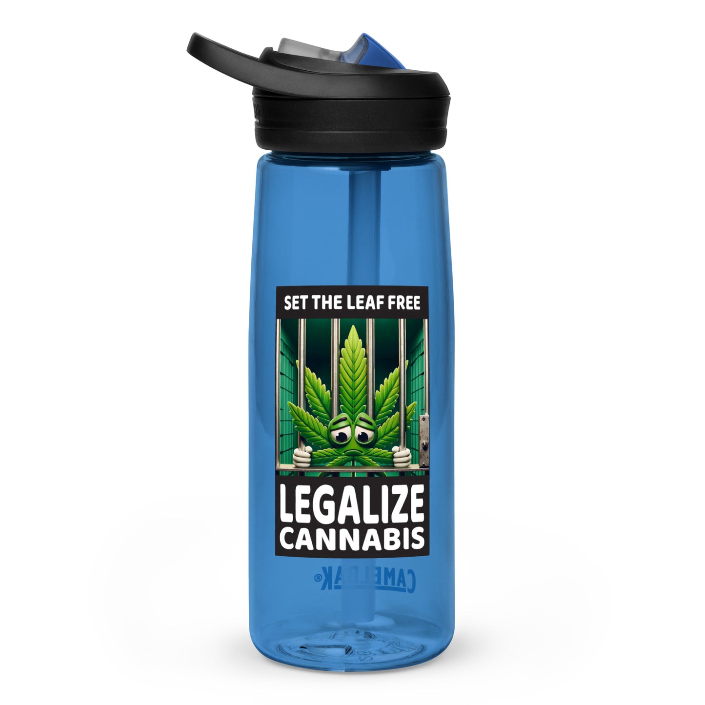 Set the Leaf Free Sports Water Bottle, 25 oz.