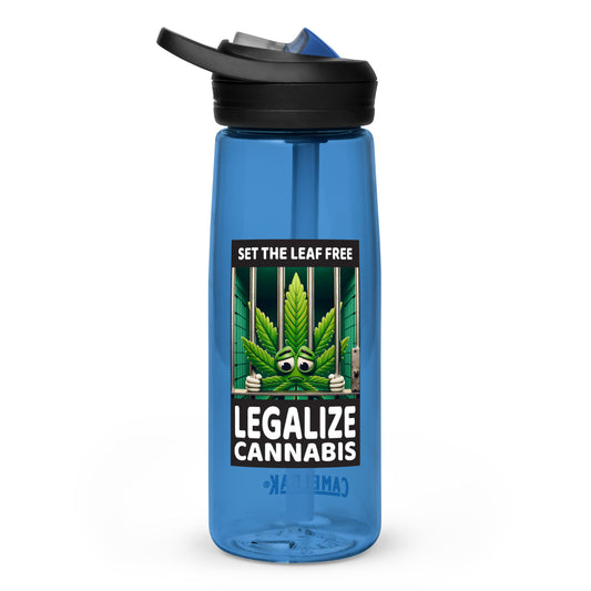 Set the Leaf Free Sports Water Bottle, 25 oz.