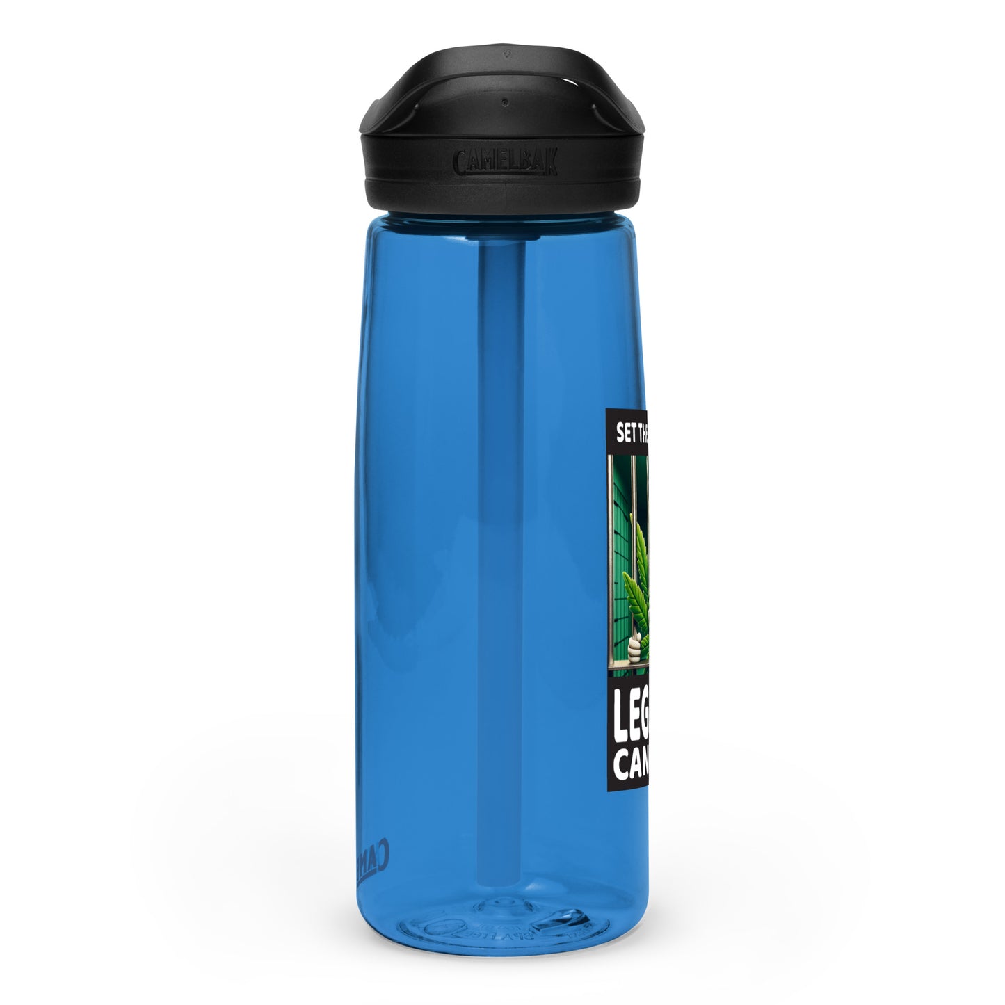 Set the Leaf Free Sports Water Bottle, 25 oz.